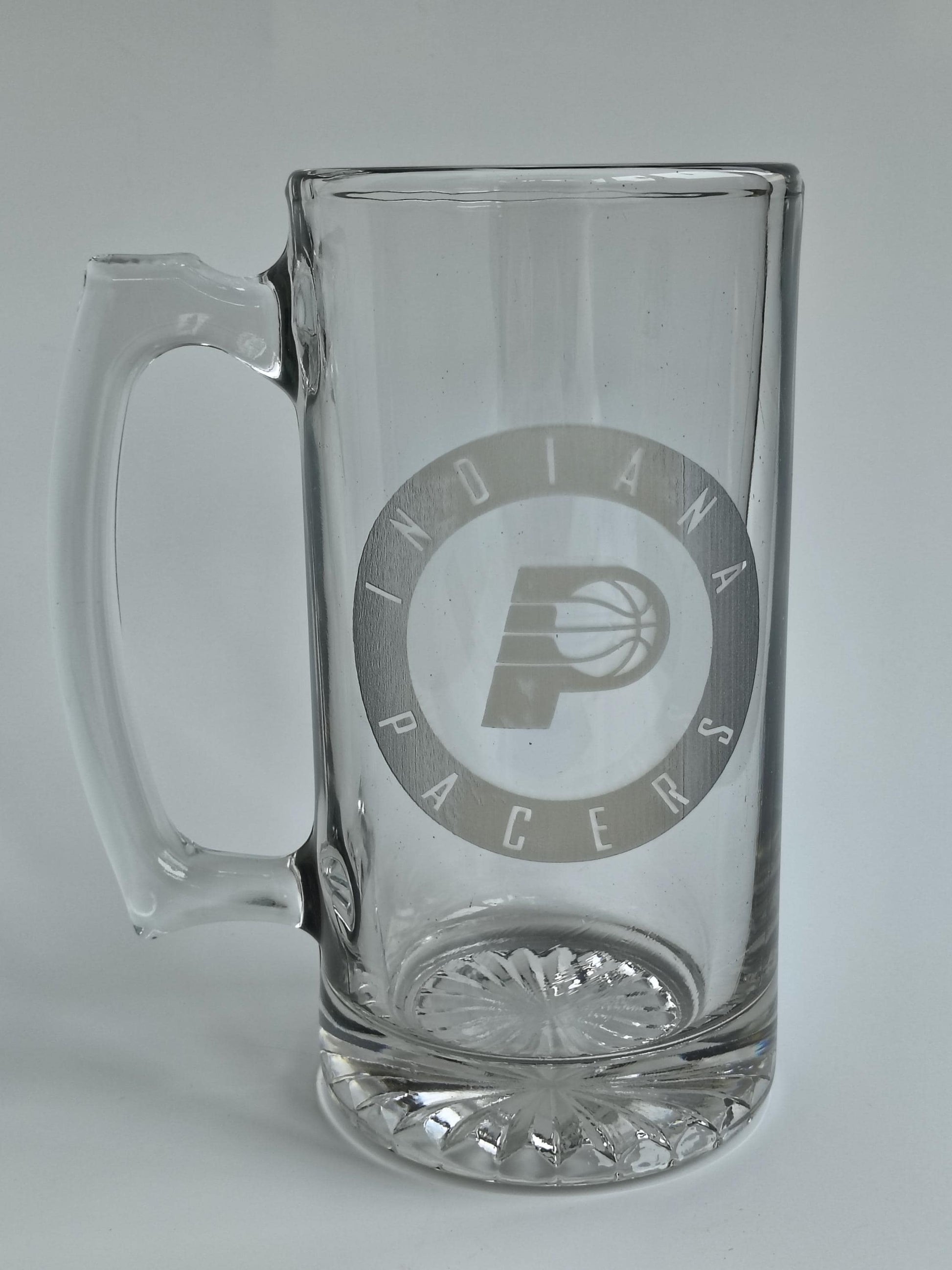Personalized Glass Mug Custom Name, Message, or Logo 16oz UV Laser Engraved Coffee Cup