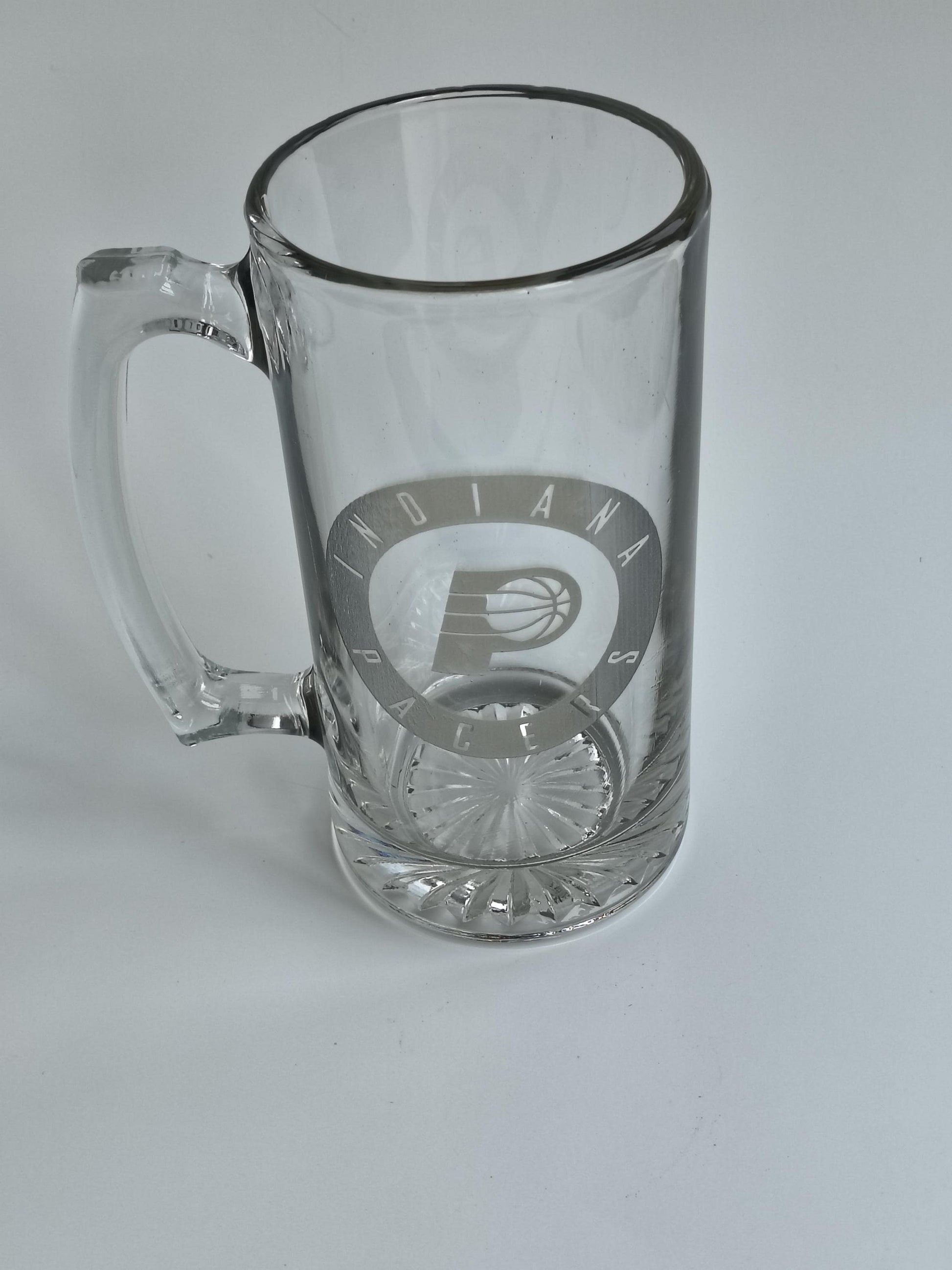 Personalized Glass Mug  Custom Name, Message, or Logo  16oz UV Laser Engraved Coffee Cup