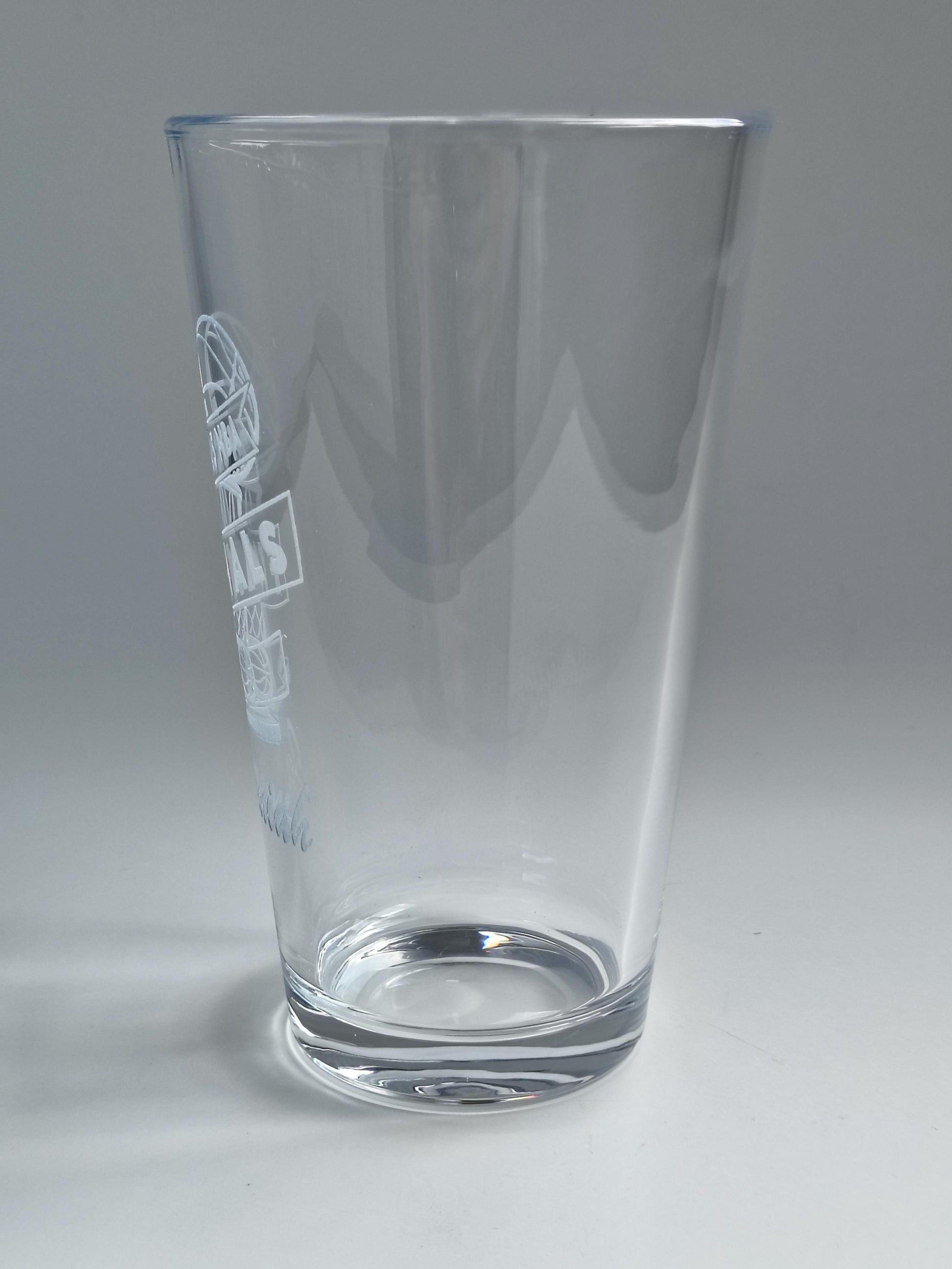 Personalized Pint Glass  Custom Engraved 16oz Beer Glass  Add Name, Message, or Logo  UV Laser Etched Gift for Him, Barware, Groomsmen